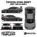 Toyota GR86 Drift CDT 2021-2026 - Full Car template | Glossy