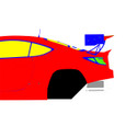 Toyota GR86 Drift CDT 2021-2026 - Side Car template | Mask