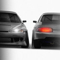 Toyota Soarer Z30 Drift 'Orjan Nilsen' 1991-2000 - Full Car template | Front and Rear