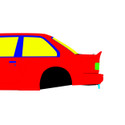 BMW E30 Pandem 1982-1994 - Side Car template