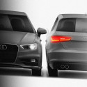 Audi A3 2012-2016 - Full Car template | Front and Rear