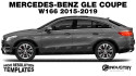 Mercedes-Benz GLE Coupe (W166) 2015-2019 - Side Car template | Matt