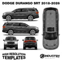 Dodge Durango SRT 2018-2026 - Full Car template | Glossy