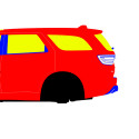 Dodge Durango SRT - Side Car template | Mask