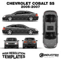 Chevrolet Cobalt SS 2005-2007 - Full Car template | Glossy