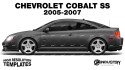 Chevrolet Cobalt SS 2005-2007 - Side Car template | Matt