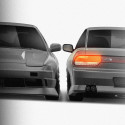 Nissan 180sx BN Sports Type 4 1988-1998 - Full Car template | Front and Rear