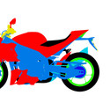 Aprilia Tuono V4 Factory E5 2021-2026 - Full Moto template | Mask