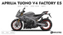 Aprilia Tuono V4 Factory E5 2021-2026 - Side Moto template | Glossy