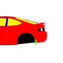 Acura RSX TypeS 02 - Side Car template | Mask