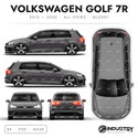 Volkswagen Golf 7R 5-Door 2013-2020 - Full Car template | Glossy