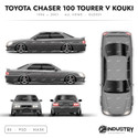 Toyota Chaser 100 Tourer V Kouki 1996-2001 - Full Car template | Glossy