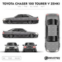Toyota Chaser 100 Tourer V Zenki 1996-1998 - Full Car template | Matt