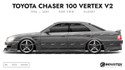 Toyota Chaser 100 Vertex V2 1996-2001 - Side Car template | Glossy