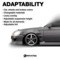 Toyota Chaser 100 BN Sports 1996-2001 - Side Car template | Adaptability