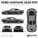 Ford Mustang S650 RTR 2023-2026 - Full Car template | Matt