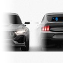 Ford Mustang S650 RTR 2023-2026 - Full Car template | Front and rear