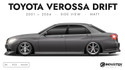 Toyota Verossa Drift 2001-2004 - Side Car template | Matt