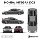 Honda Integra DC2 1993-2001 - Full Car template | Glossy