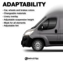 Citroen Jumper Van L3H2 2006-2027 - Full Car template | Adaptability