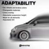 Abarth 500 2008-2016 - Side Car template | Adaptability