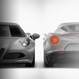 Alfa Romeo 4C 2013-2021 - Full Car template | Front and Rear