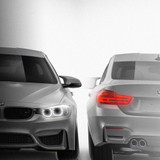 BMW M4 F82 2014-2020 - Full Car template | Front and Rear