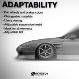 Nissan 180sx Origin Labo Aggressive Line 1988-1998 - Full Car template | Adaptability