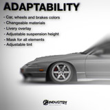 Nissan 180sx Type X 1988-1998 - Full Car template