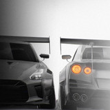 Nissan GT-R R35 Liberty Walk Type 2 2007-2025 - Full Car template | Front and Rear