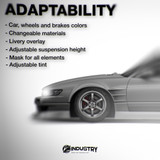 Nissan Silvia S13 Origin Labo Aggressive Line V2 1988-1998 - Full Car template | Adaptability
