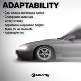Nissan Silvia S13 Street 1988-1998 - Full Car template | Adaptability