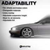 Nissan Silvia S14 Zenki 1993-1996 - Full Car template | Adaptability