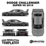 Dodge Challenger Super V8 2019 - Full Car template | Matt