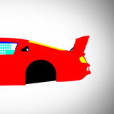 Ford Mustang Super V8 2019 - Full Car template | Mask