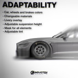 Ford Mustang Super V8 2019 - Full Car template | Adaptability