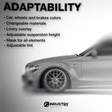 BMW 1M E82 2011-2012 - Side Car template | Adaptability