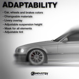 BMW M3 E36 1992-1999 - Side Car template