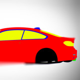 BMW M4 F82 2014-2020 - Side Car template | Mask