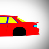 Nissan Silvia S13 Origin Labo Aggressive Line V2 1988-1998 - Side Car template