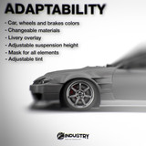 Nissan Silvia S14.9 'James Deane' 1996-2002 - Side Car template | Adaptability