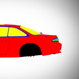 Nissan Silvia S14 Kouki 1996-1998 - Side Car template | Mask
