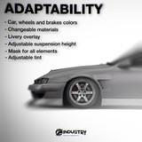 Nissan Silvia S14 Kouki BN Sports 1996-1998 - Side Car template | Adaptability