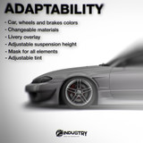 Nissan Silvia S15 Vertex 1999-2002 - Side Car template