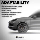 Porsche Cayenne Coupe E3 2018-2023 - Side Car template | Adaptability