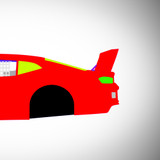 Chevrolet Camaro Super V8 2019 - Side Car template | Mask