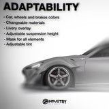 Toyota GT86 HGK V1 2012-2021 - Side Car template | Adaptability