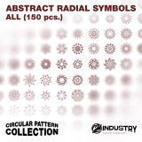 Abstract Radial Symbols ALL  - Graphic Resources