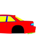 Nissan Silvia S13 Uras Type S 1988-1998 - Side Car template | Mask