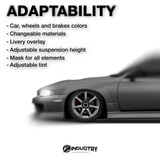 Nissan Silvia S14 Zenki BN Sports V1 1993-1996 - Side Car template | Adaptability